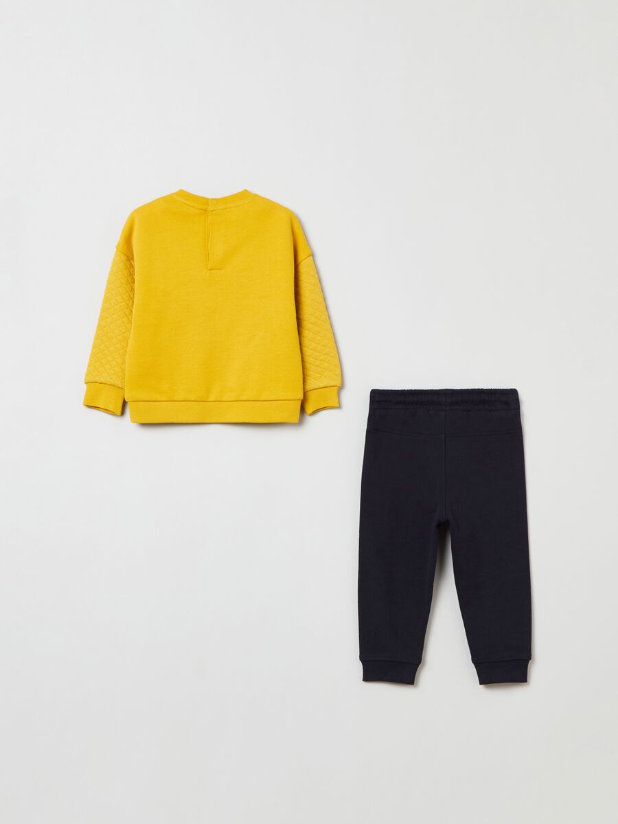 Fleece jogging set with print_1