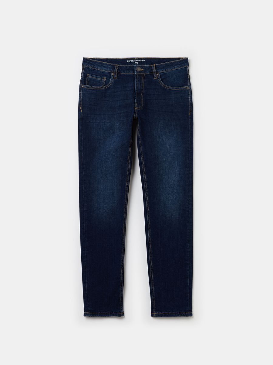 Jeans slim fit cinque tasche_4