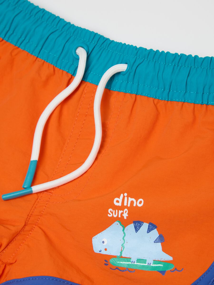 Kids' regular fit multicolour mix shorts_2