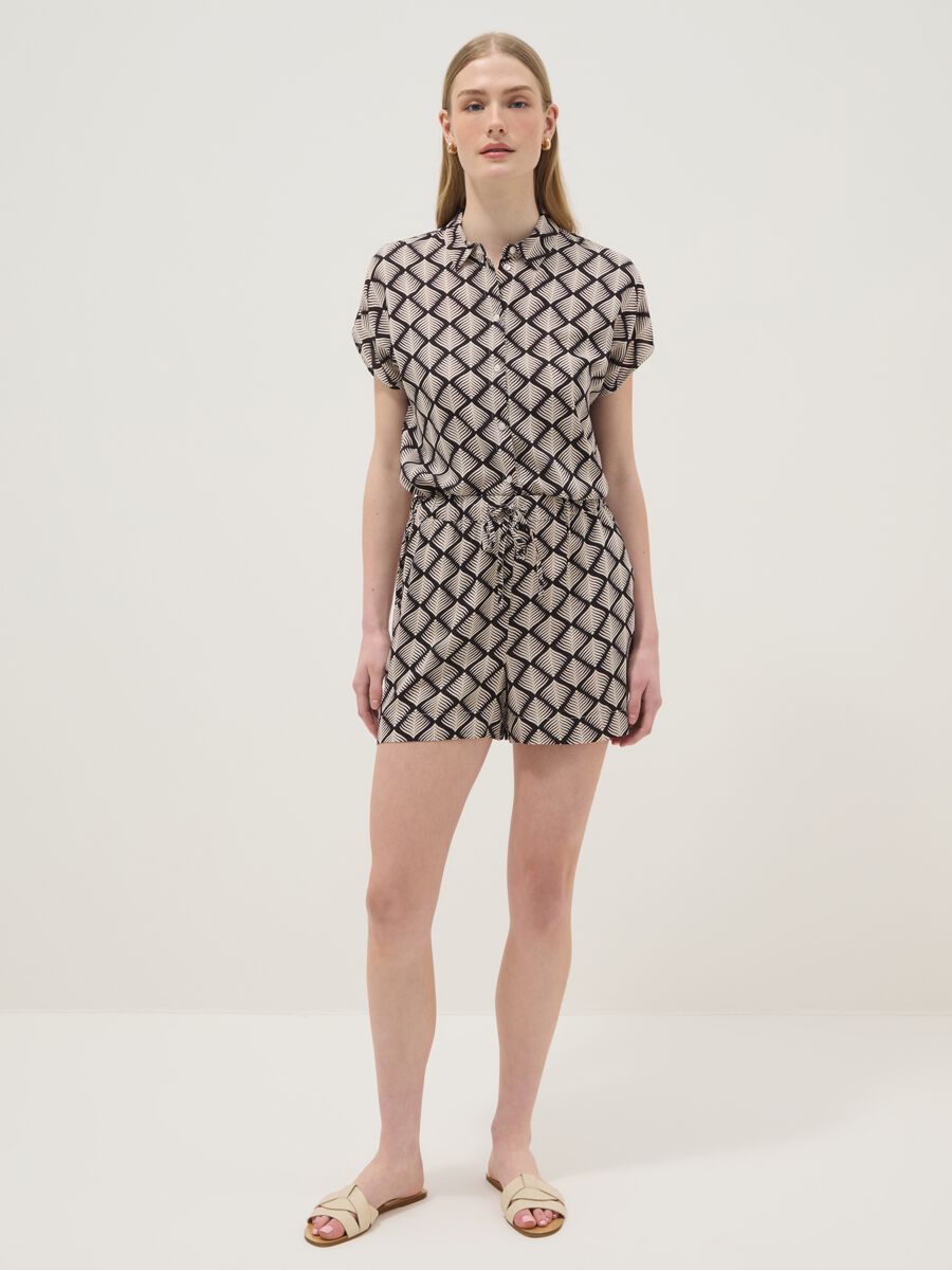 Pure viscose multicolour printed shirt, regular fit_2