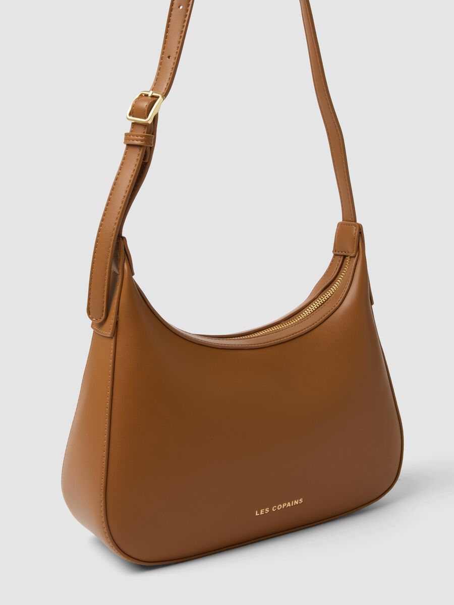 Brown minimalist shoulder bag_2