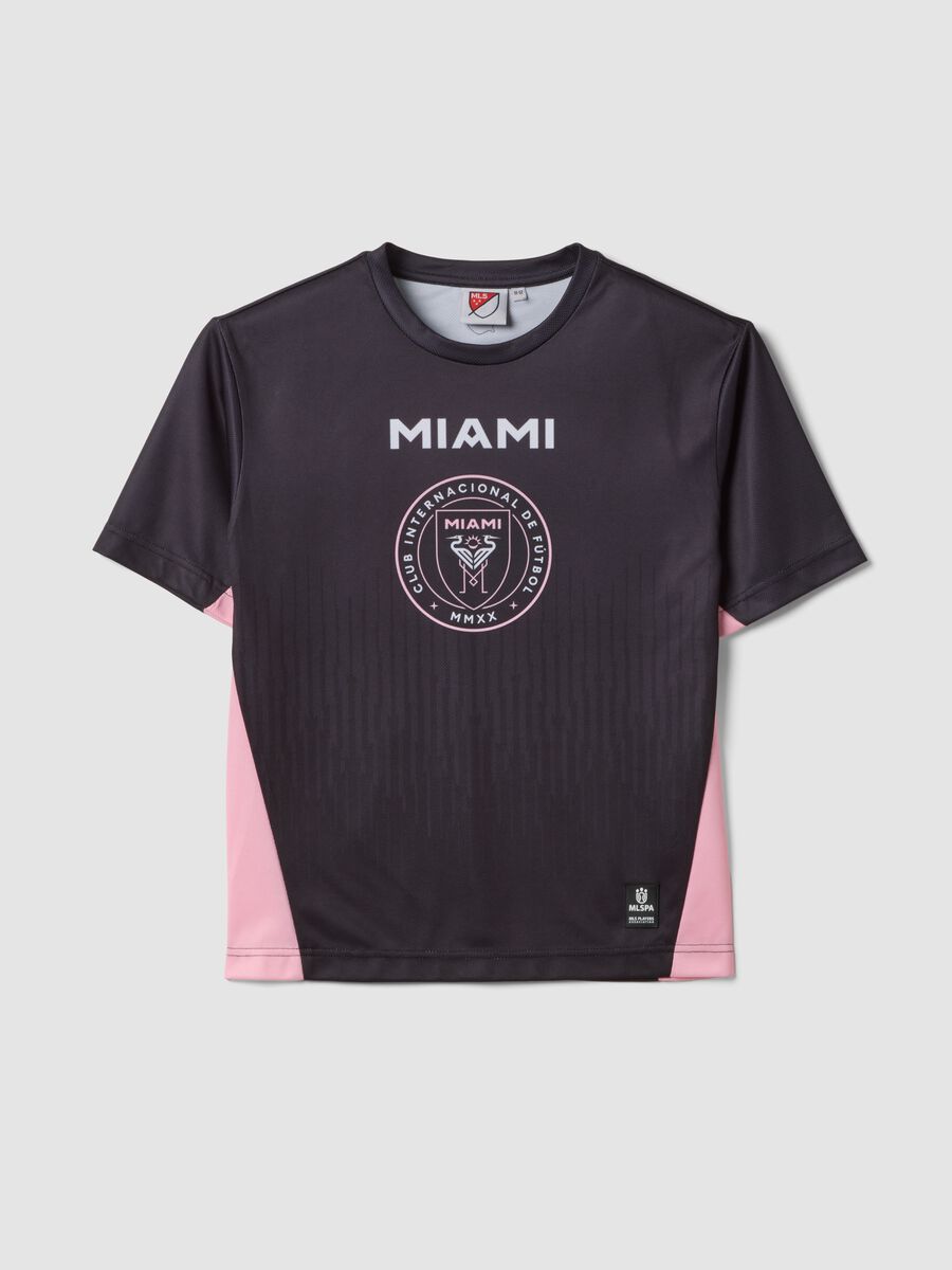 T-shirt nera a maniche corte regular fit_3