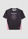 Black regular-fit short-sleeve T-shirt_3