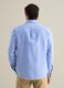 Men&rsquo;s light blue cotton and linen shirt in regular fit with pockets_3