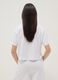 White pure cotton short-sleeve T-shirt_1