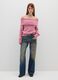 Pink boat neck jumper_1