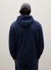 Blue Cotton Hooded Sweatshirt_3