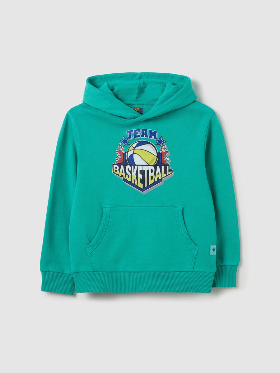 "Team Basketball” French Terry hoodie_0