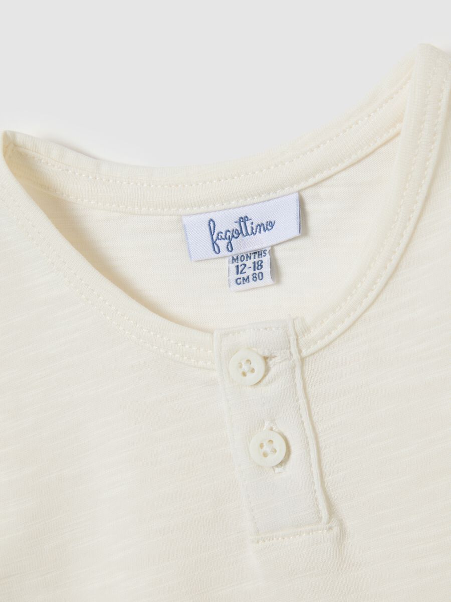 Child's white full cotton vest regular fit_2