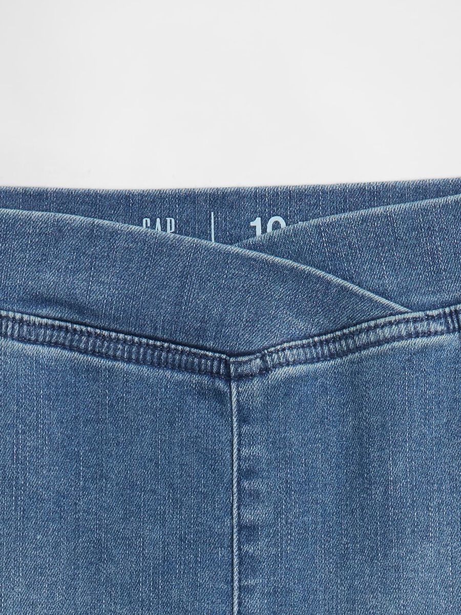 Stretch Denim Trousers for Girls_5