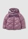 Purple padded jacket for girls_0