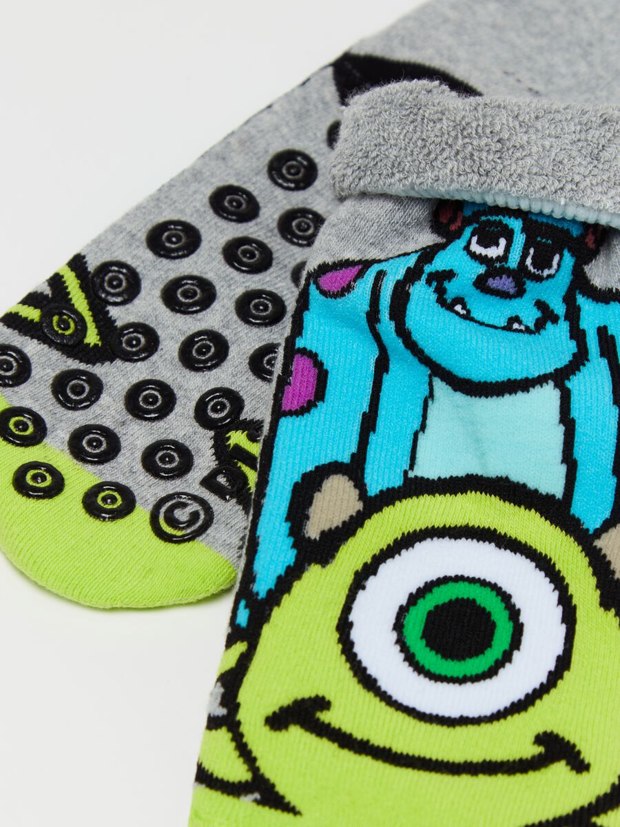 Slipper socks with Monsters & Co. design_2