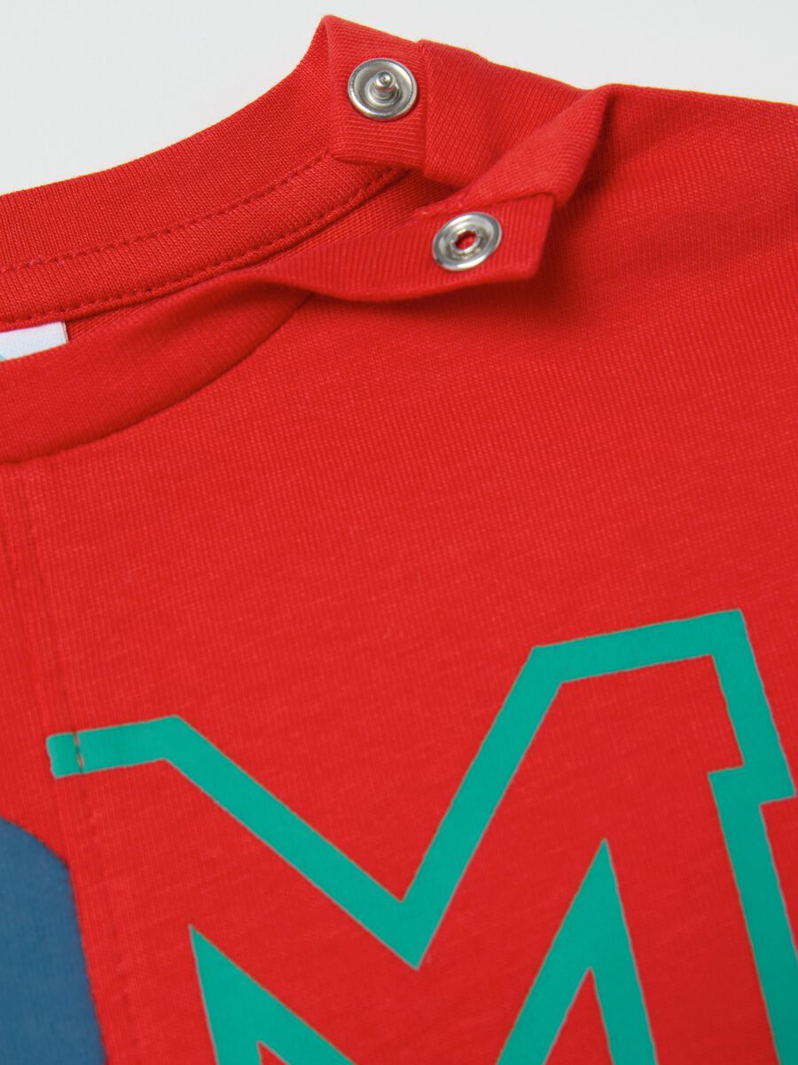Long-sleeved T-shirt with Mickey Mouse print_3