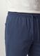 Grey cotton-blend shorts with elasticated waist, regular fit_3
