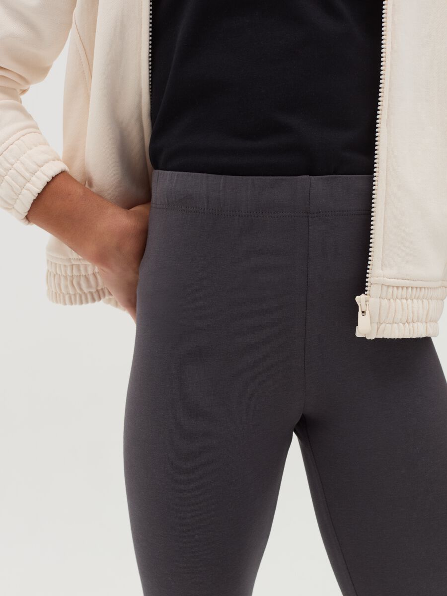 Leggings in cotone stretch_2