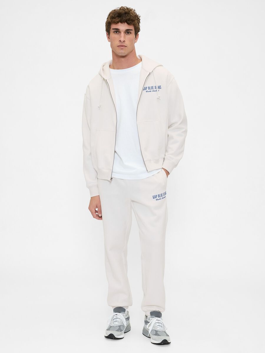 Felpa con logo GAP e zip _2