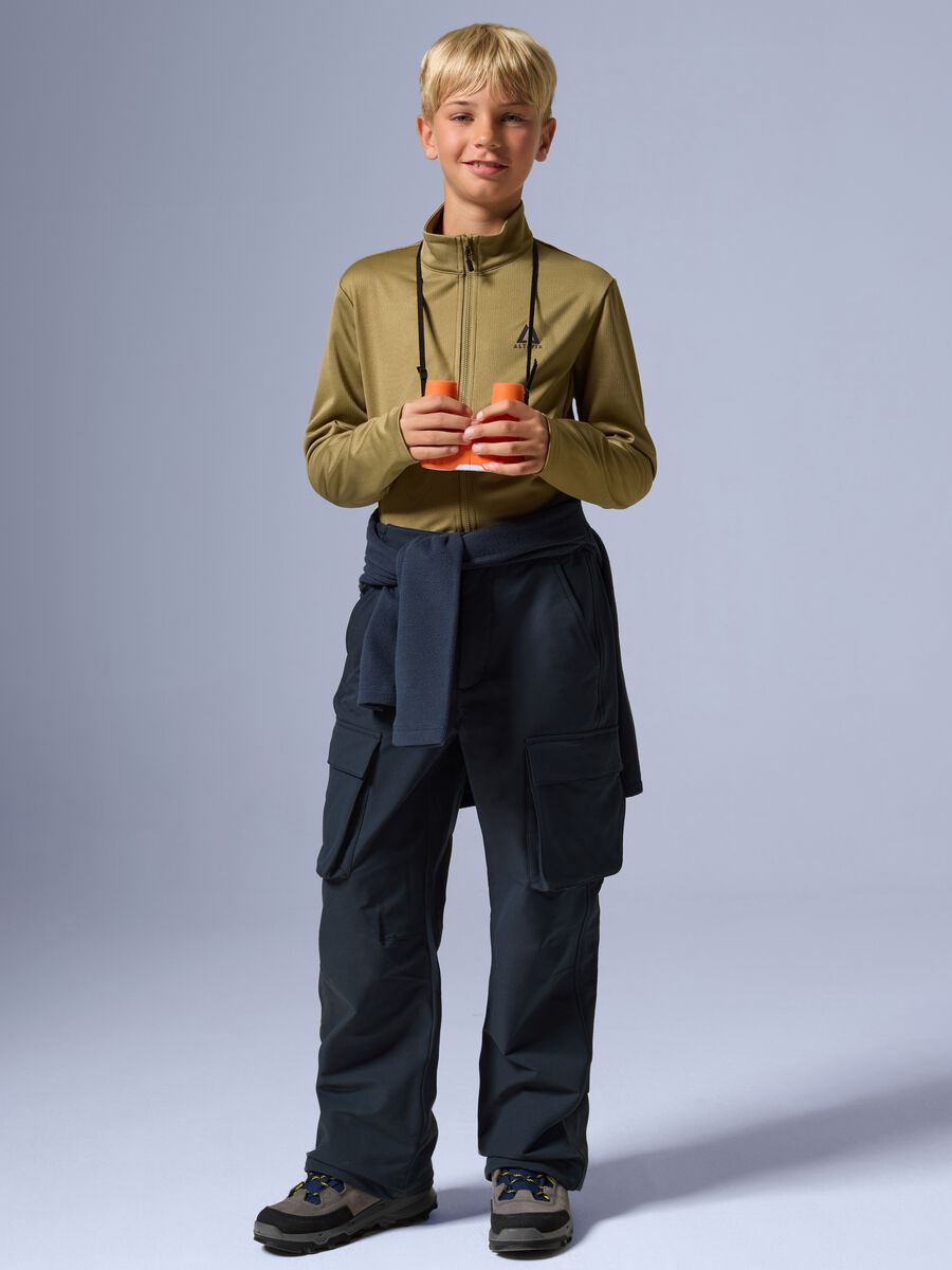 Waffle full zip fleece ALTAVIA WITH DEBORAH COMPAGNONI_0