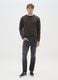 Green pure cotton jumper regular fit_0