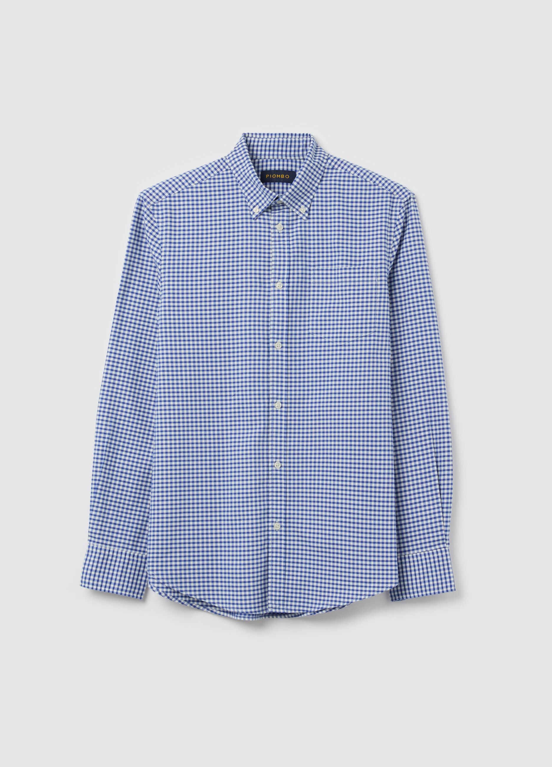 Camicia in cotone oxford a quadretti