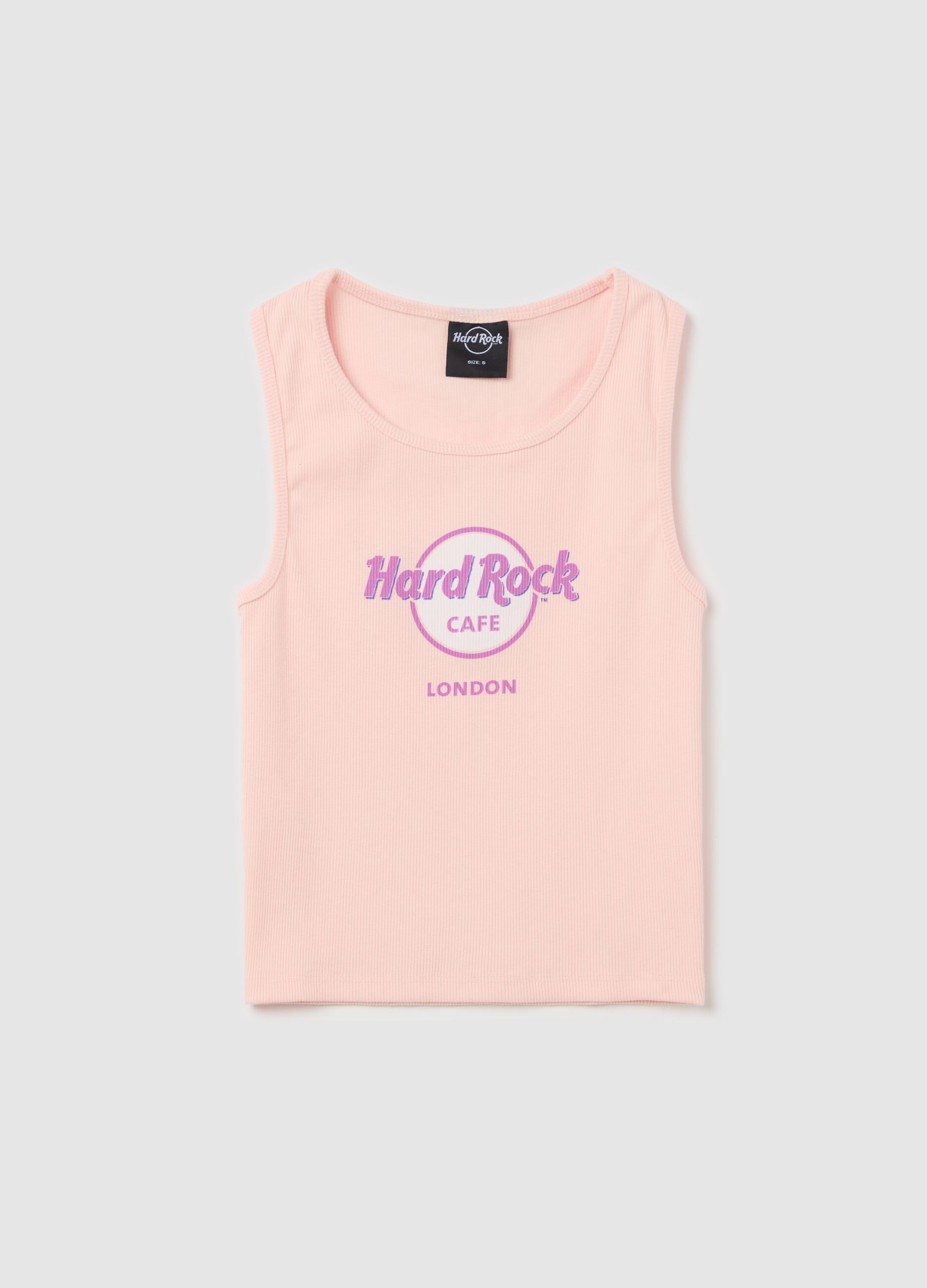 Tank top with Hard Rock Cafè London print