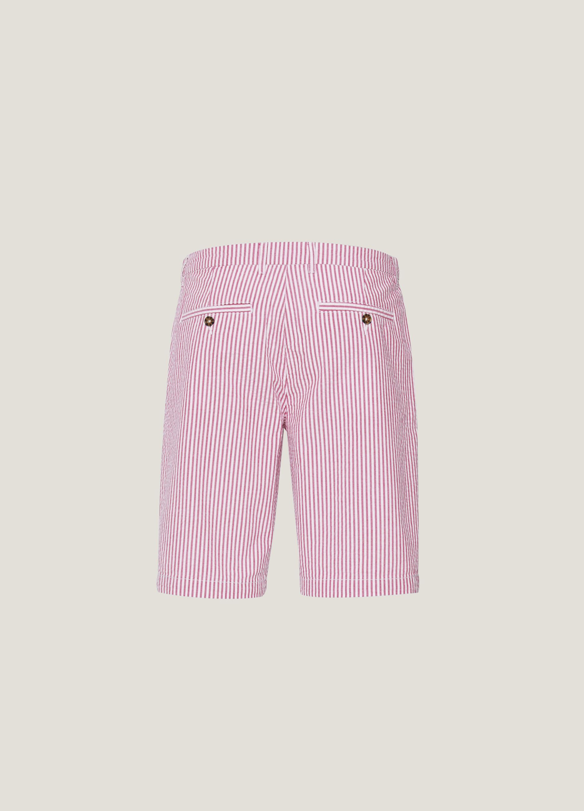 Bermuda chino in seersucker a righe_5