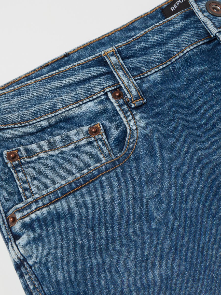 Jeans skinny fit cinque tasche_5