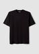 Men&rsquo;s black pure cotton regular-fit short-sleeve T-shirt_4