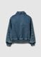 Boy's Denim Regular Fit Bomber Jacket_4