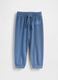 Cotton Blend Logo Joggers_0