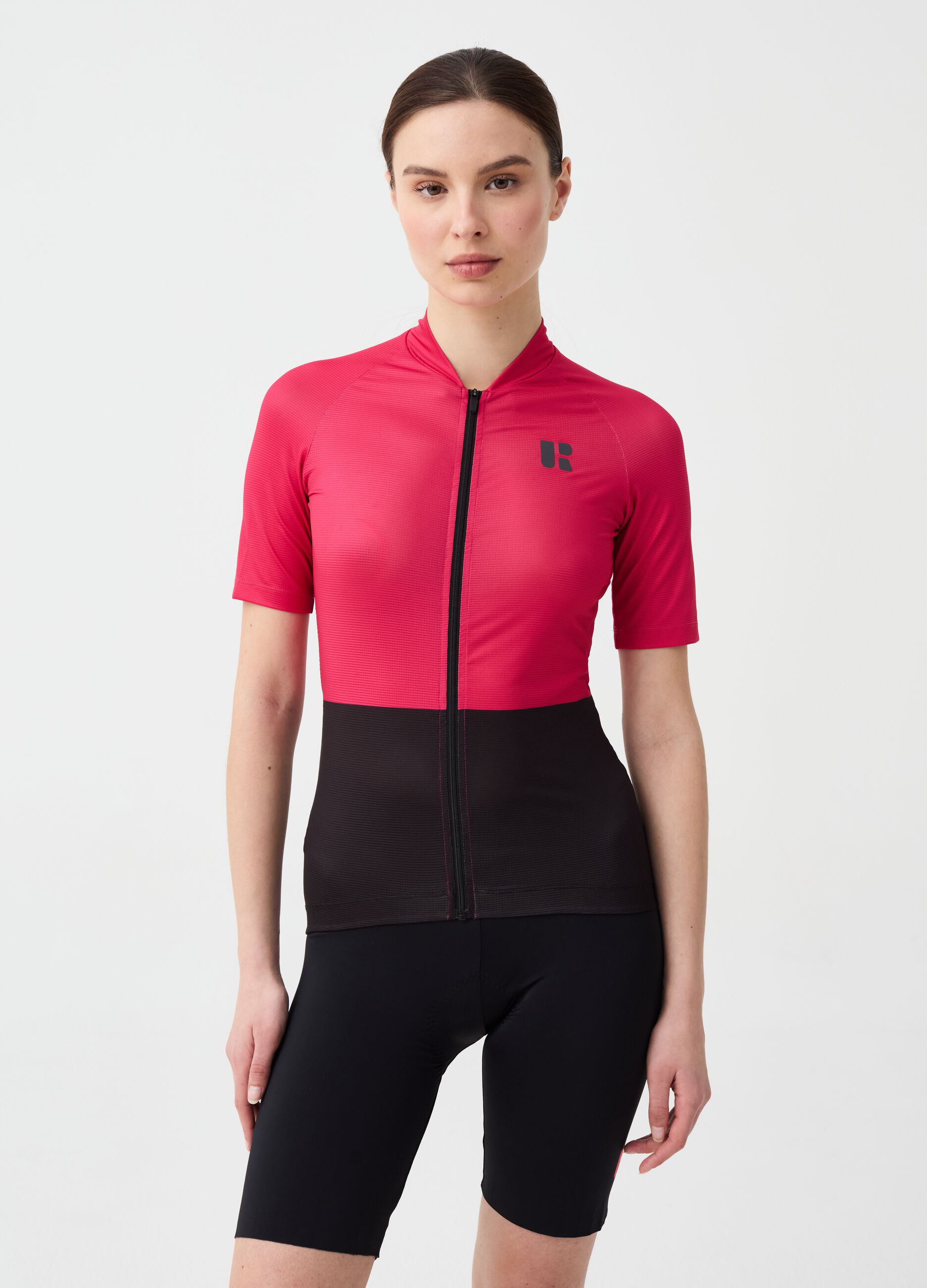 Ovs T-shirt ciclista full-zip Urban Riders
