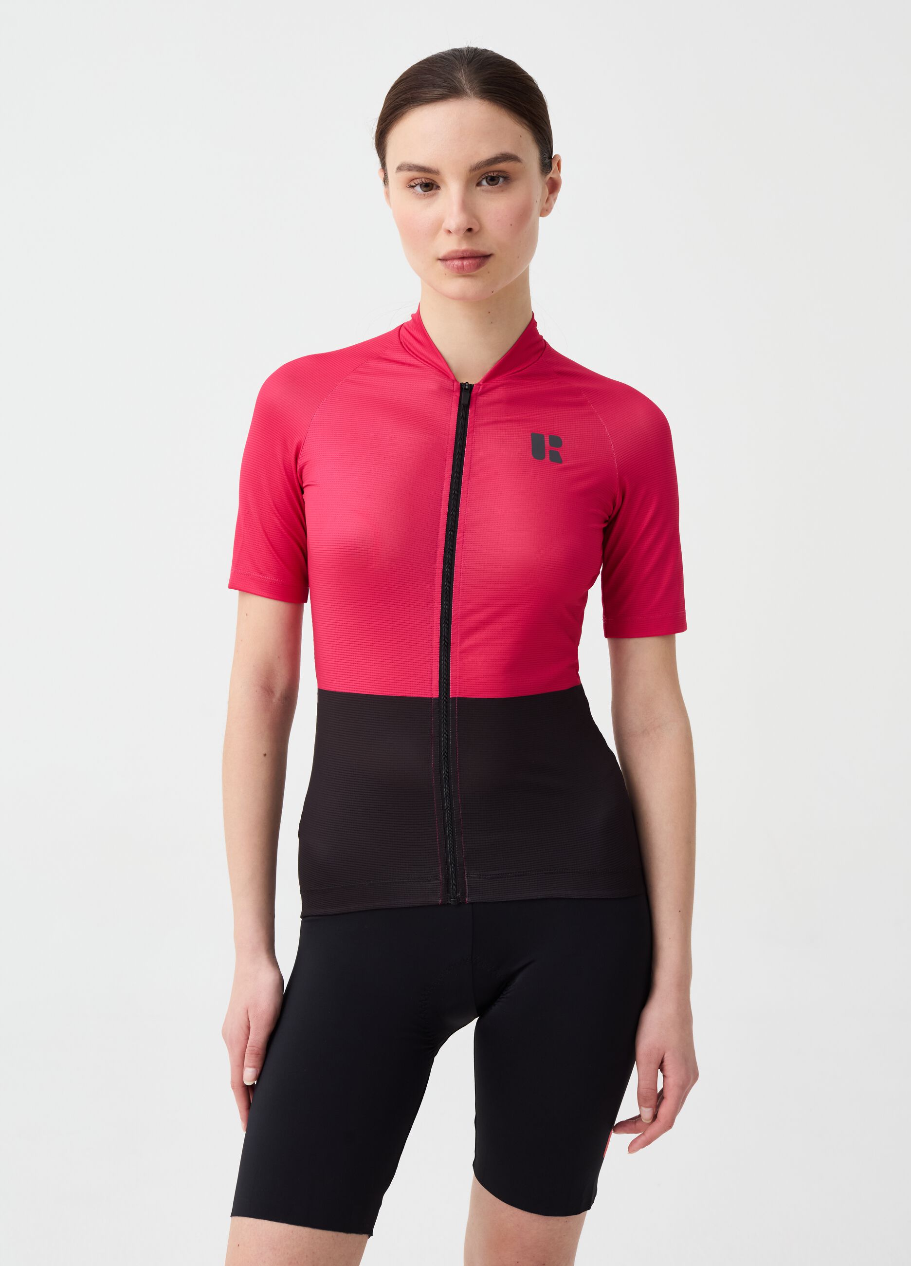 Urban Riders full-zip cycle T-shirt