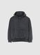 Boys' oversized grey cotton blend hoodie_3