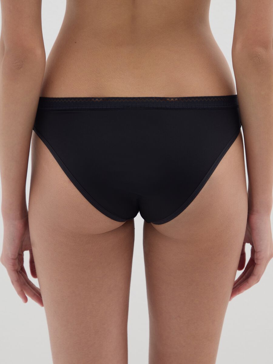 Black Stretch Microfibre Briefs_2