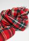 Multicolour check scarf with fringes_1