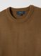 Brown crewneck sweater regular fit_5