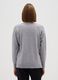 Grey Long-Sleeve Top with Textured Details_2