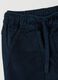 Children's blue cotton trousers regular fit_2
