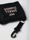 Women's black PVC wallet with zip_2