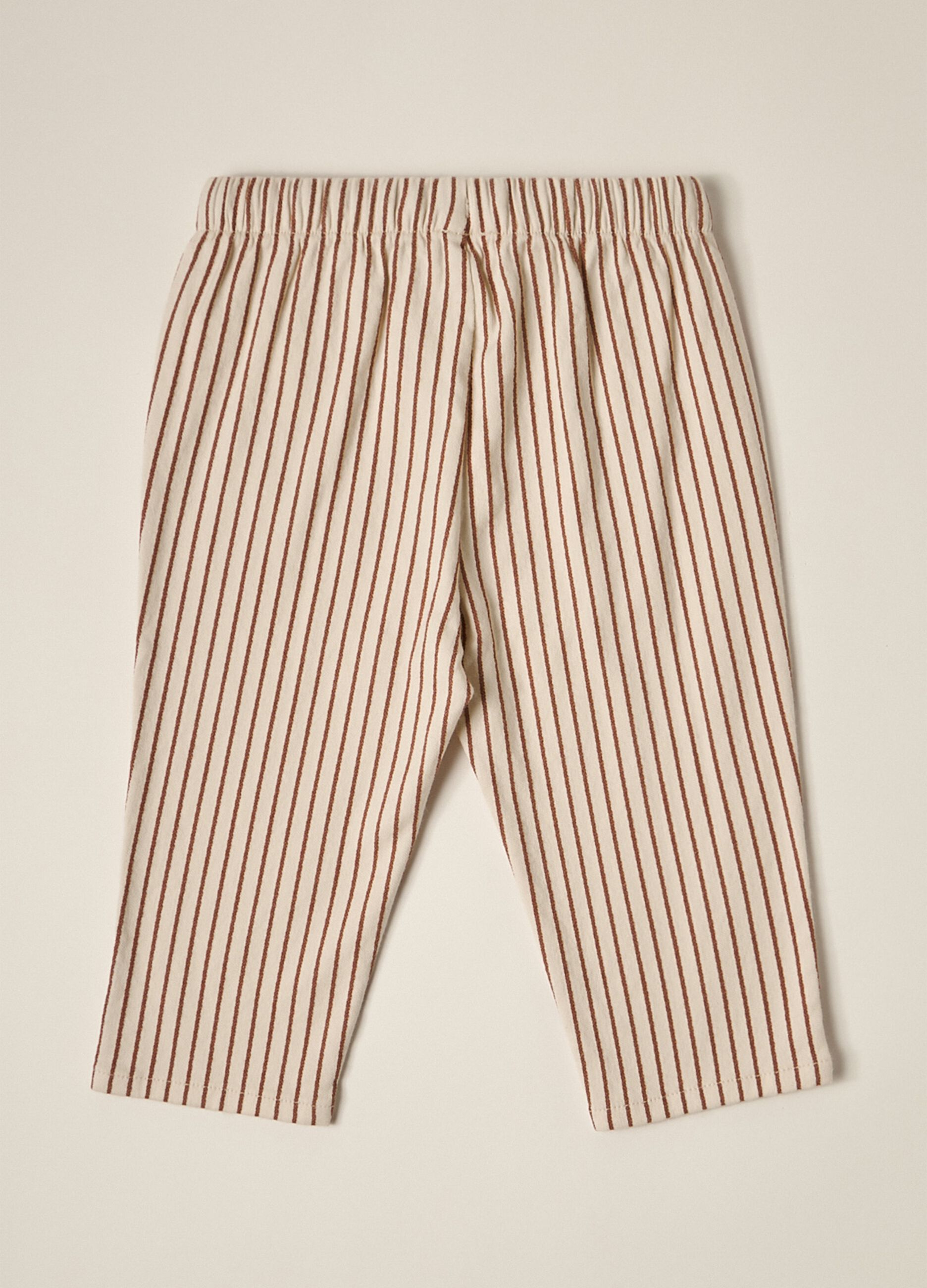 IANA newborn boy stretch cotton twill trousers