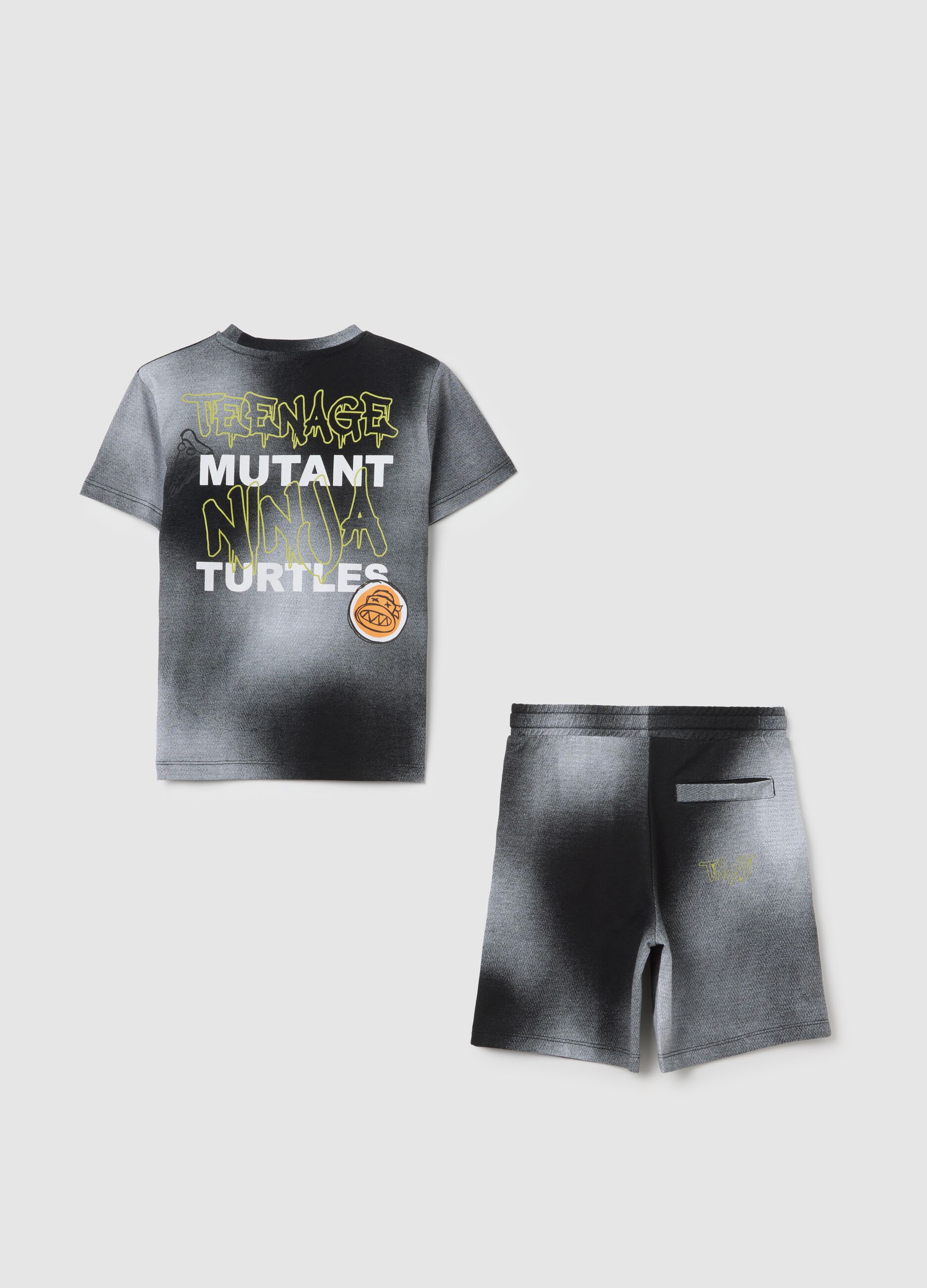Boys’ multicoloured regular-fit T-shirt in 100% cotton with Teenage Mutant Ninja Turtles print