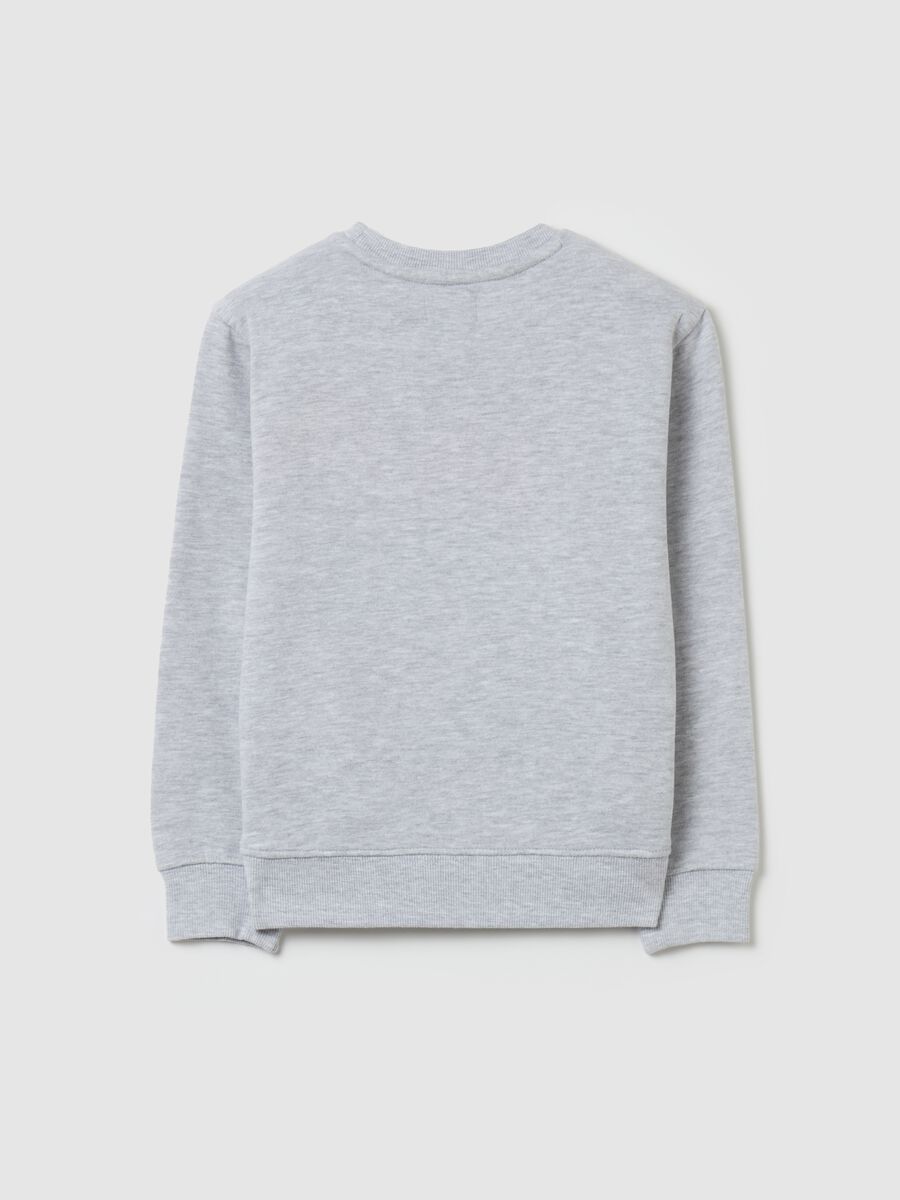 French terry sweatshirt with print_1