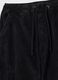 Black pure cotton cargo trousers regular fit_1
