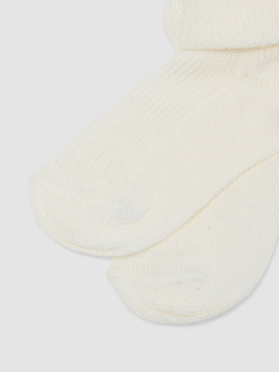 Bipack di calze corte multicolor per neonato_2