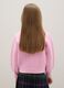 Girls' pink regular fit knitted cardigan_2