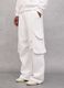 Cargo Sweatpants White_0