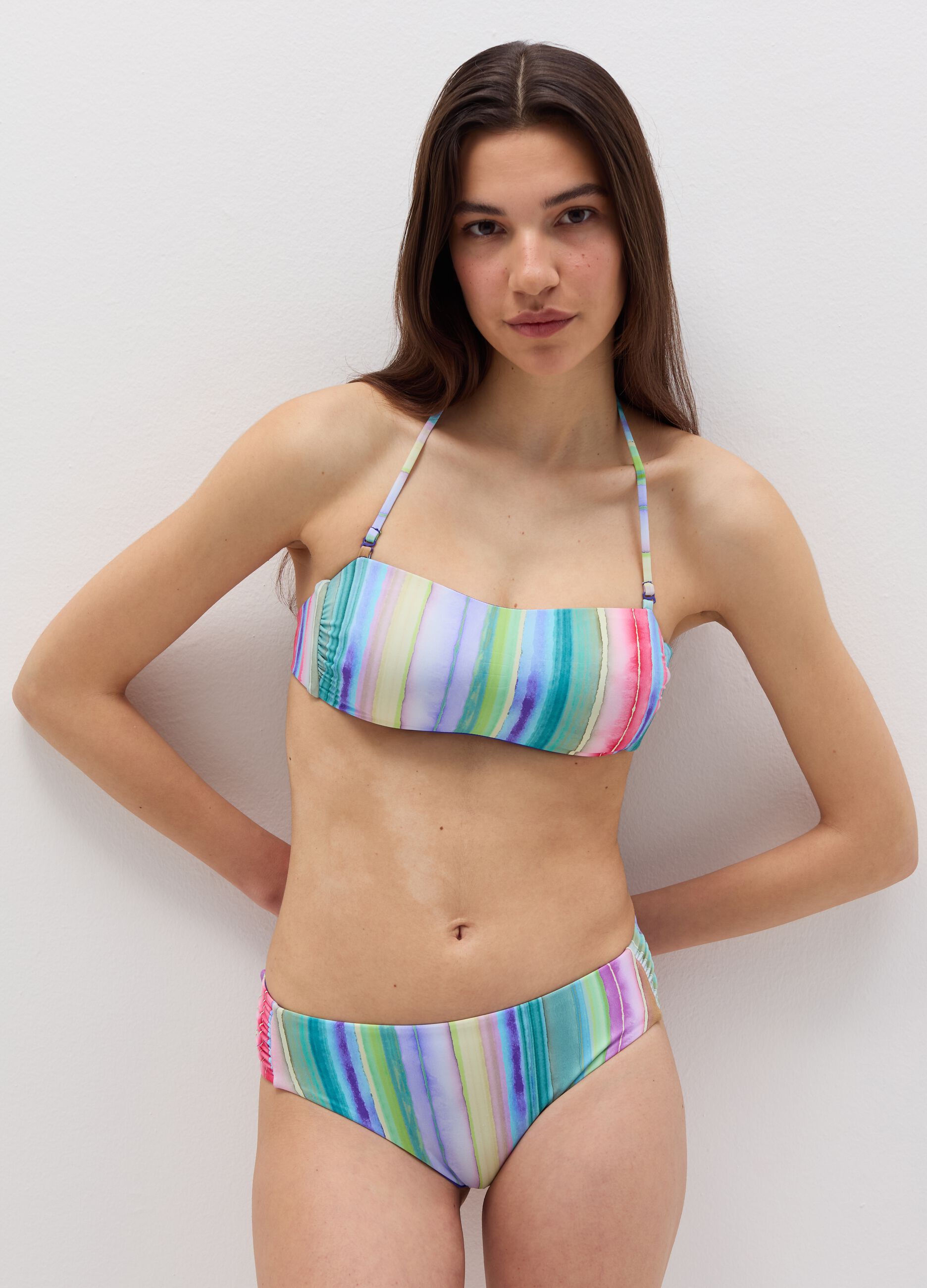 Ovs Slip bikini reversibile a vita alta