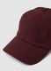 Red wool-viscose blend cap_2