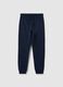Boys' pure cotton blue trousers regular fit_3