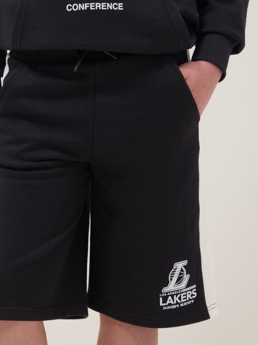 Black pure cotton shorts_2
