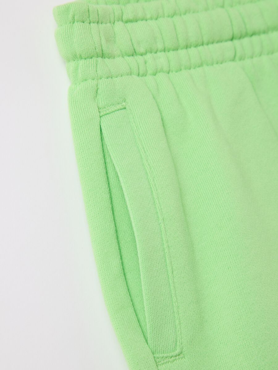 Green cotton shorts for children OVS Kids_2